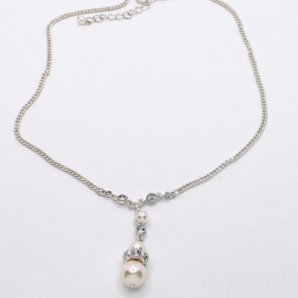 RMN Necklace The Roman Company Silver Tone